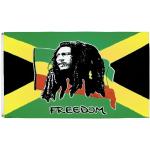 Bob Marley Vlag 150x90 cm - Rasta Jamaica vlaggen 90 x 150 cm - Banner 3x5 ft Hoge kwaliteit - AZ FLAG