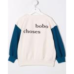 Bobo Choses Sweater met tekst - Beige