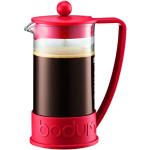 Rode Bodum Cafetieres met motief van Koffie 