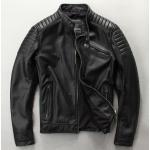 Zwarte Elasthan Biker jackets  in maat 3XL voor Heren 