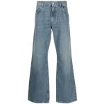 Boot-cut Jeans Amish , Blue , Heren