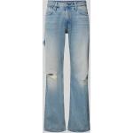 Lichtblauwe Polyester G-Star Raw Bootcut jeans voor Heren 