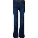 Bootcut Marine-blauwe Polyester LEVI´S Bootcut jeans voor Dames 