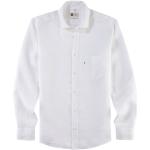 Casual Witte Linnen OLYMP Casual overhemden kentkraag  in maat L Bio Sustainable voor Heren 