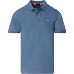 Casual Blauwe Elasthan HUGO BOSS BOSS Poloshirts  in maat XL voor Heren 
