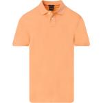 Casual Oranje Elasthan HUGO BOSS BOSS Poloshirts  in maat M voor Heren 