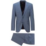 Klassieke Blauwe Wollen HUGO BOSS BOSS Geweven 2-delige pakken  in maat XL voor Heren 