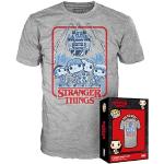 Multicolored Polyester Funko Stranger Things T-shirts met ronde hals  in maat L voor Dames 