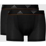 Zwarte Polyamide Stretch adidas Sportswear Boxershorts 2 stuks voor Heren 
