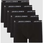 Zwarte Stretch Jack & Jones Boxershorts 5 stuks 