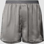 Donkergrijze Zijden Calvin Klein Underwear Boxershorts voor Heren 