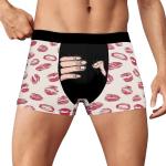 Sexy Zijden Boxershorts  voor een Valentijnsdag  in maat XL Sustainable voor Heren 