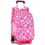 Roze Polyester Opvouwbare Kinderkoffers 