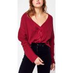Bordeaux-rode Na-kd Gevlochten Sweaters  in maat XS voor Dames 