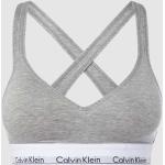 Lichtgrijze Polyamide Calvin Klein Underwear Gewatteerde Bralets voor Dames 