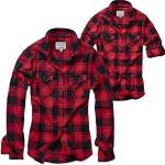 Rock Rode Flanellen Brandit Geruite overhemden  in maat XL voor Dames 