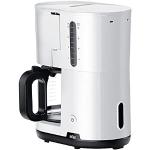 Witte Glazen Braun koffiefilterapparaten met motief van Koffie 