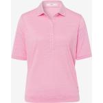 Roze Linnen Brax Claire Poloshirts  in maat 3XL voor Dames 