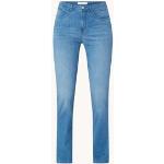 Brax Mary high waist regular fit jeans met medium wassing - Lichtblauw