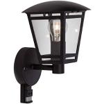 Zwarte Brilliant E27 Wandlampen 