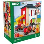 Multicolored Houten BRIO Brandweer Trekfiguren voor Kinderen 