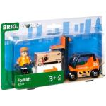 Oranje Houten BRIO Werkvoertuigen Trekfiguren in de Sale voor Kinderen 