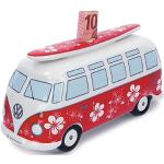 Rode Keramieken Volkswagen Bulli / T1 Vervoer Kinderkeukens met motief van Bus voor Kinderen 
