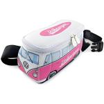 Roze Neopreen Volkswagen Bulli / T1 Heuptasjes met motief van Bus voor Dames 