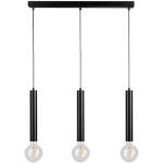 Moderne Zwarte Metalen E27 Design hanglampen 