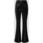 Zwarte Polyester Stretch Comma Herfstmode met Sequins in de Sale voor Dames 