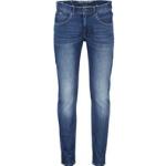 Donkerblauwe Stretch Vanguard Slimfit jeans  lengte L34  breedte W33 voor Heren 