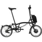 Zwarte Brompton Elektrische fietsen  in 16 inch met motief van Fiets 