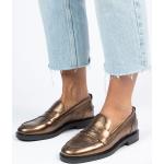 Gouden Metallic Loafers  in 40 in de Sale voor Dames 