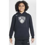 Brooklyn Nets Nike NBA-hoodie van fleece voor kids - Zwart