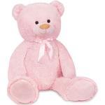 BRUBAKER XXL Teddybeer 100 cm - Zacht Speelgoed Knuffel - Roze