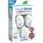 Ultrasoon - Multistop Mini 3 stuks – anti-slipapparaat – tegen insecten en kleine knaagdieren – 3 x 30 m²