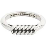 Zilveren Zilveren Buddha to Buddha Chain Ringen met motief van Boeddha 