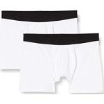 Streetwear Witte Boxershorts  in maat 4XL 2 stuks voor Heren 