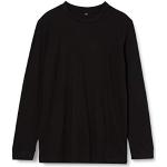 Casual Zwarte Kinder T-shirt lange mouwen  in maat 158 voor Jongens 