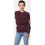 Casual Bordeaux-rode Fleece Sweaters Bio voor Dames 
