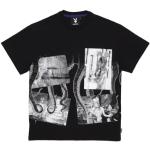 Streetwear Zwarte Octopus Playboy T-shirts  in maat XL voor Heren 