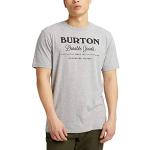 Grijze Burton T-shirts  in maat XS voor Heren 