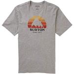 Grijze Burton T-shirts met ronde hals Ronde hals Bio voor Heren 