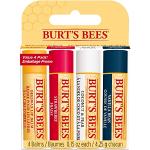 Multicolored Burts Bees Lippenbalsems Geschenkset voor een droge huid met Bijenwas voor Dames 
