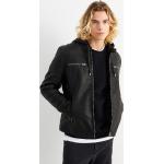 Zwarte Polyester C&A Biker jackets  in maat XS voor Heren 