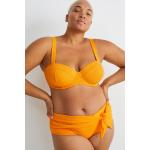 Oranje Polyester C&A High waist bikini's  in maat 5XL voor Dames 