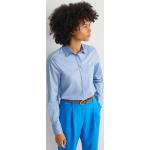 Blauwe C&A Geweven Zakelijke overhemden  in maat XL voor Dames 