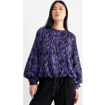 Paarse Polyester C&A Geweven Damesblouses  in maat S 