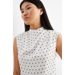 Witte Polyester C&A Geweven Mouwloze blouses One Shoulder  in maat XXL voor Dames 