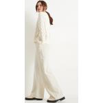 Witte Corduroy High waist C&A Hoge taille broeken  in maat 3XL in de Sale voor Dames 